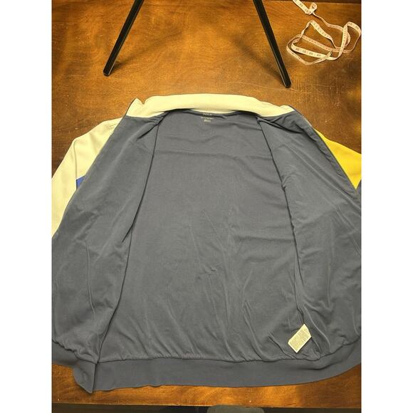 Polo Ralph Lauren Tennis Full Zip Up Color Block Jacket Size 2XLT - Picture 10 of 16